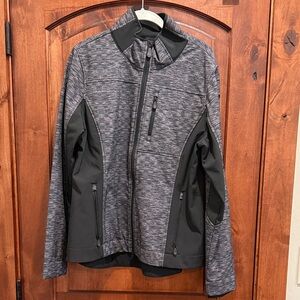 Black and purple Cinch Jacket